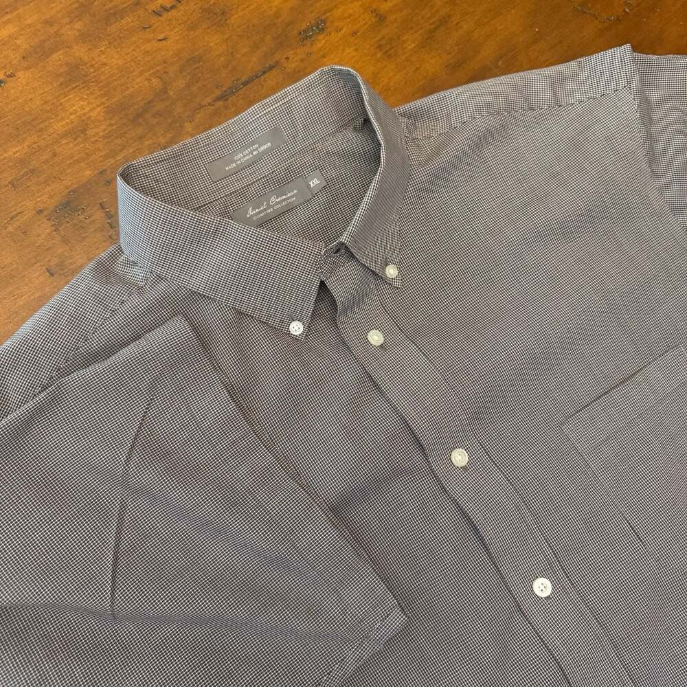 Daniel Cremieux Signature Collection Short Sleeve Button Down Shirt XXL
